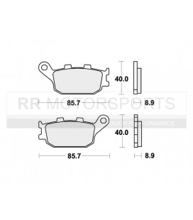 Brakepads, Remblokken 657LS