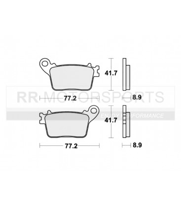 Brakepads, Remblokken 834LS