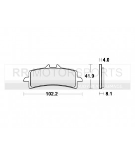 Brakepads, Remblokken 901DC