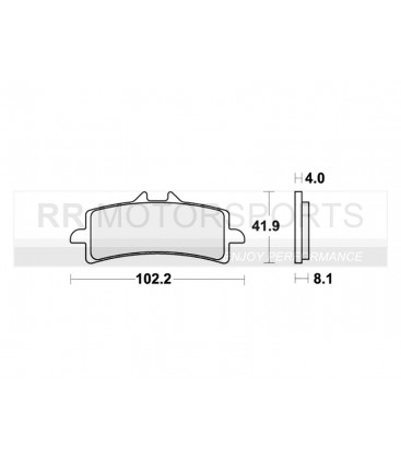 Brakepads, Remblokken 901DC