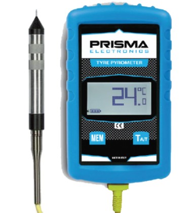 Digitale bandtemperatuur meter met priksensor