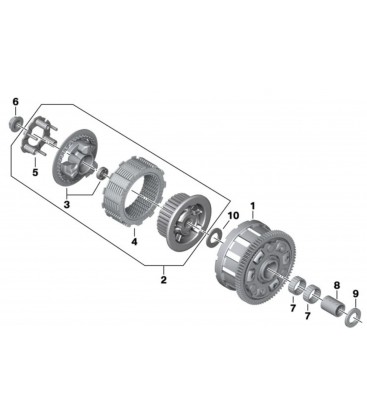 RRM, Fortal Alu Clutch spacer-kit